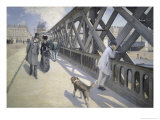 Le Pont De L'Europe Lámina giclée por Gustave Caillebotte Le Pont De L'Europe Lámina giclée por Gustave Caillebotte