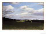 Evening Landscape in Summer Giclee Print by Helen J. Vaughn
