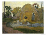 Les Meules Jaunes Giclee Print by Paul Gauguin Les Meules Jaunes Giclee Print by Paul Gauguin