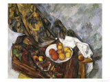 Nature Morte Au Rideau a Fleurs Giclee Print by Paul Cézanne Nature Morte Au Rideau a Fleurs Giclee Print by Paul Cézanne
