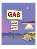 Arm and Leg Gas Prices, no.2 Giclee-trykk av Linda Braucht