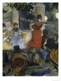 Le Cafe Concert Des Ambassadeurs, c.1876-77 Giclee Print by Edgar Degas