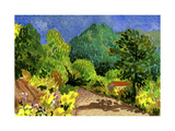 Road Near Taos Giclee Print by John Newcomb