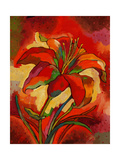 Kandinsky's Day Lily Giclee Print by John Newcomb