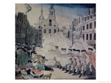 Boston Massacre, March 5,1770 Giclee Print by Paul Revere