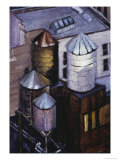 City of Towers Giclee-trykk av Joel Barr City of Towers Giclee-trykk av Joel Barr