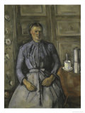 Femme a La Cafetiere Giclee Print by Paul Cézanne Femme a La Cafetiere Giclee Print by Paul Cézanne