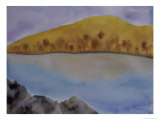 Hill and Lake in Autumn, c.2006 Impressão giclée por Erik Slutsky Hill and Lake in Autumn, c.2006 Impressão giclée por Erik Slutsky
