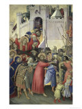 The Carrying of the Cross, c.1336-42 Giclee Print by Simone Martini