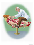 The Dentist Giclee Print by Linda Braucht