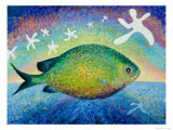 Sky Swimming Giclee Print by Joel Barr