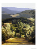 Path Near the Villa Giclée-Druck von Helen J. Vaughn