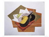 Still Life with a Guitar, c.1920 reproduction procédé giclée par Juan Gris