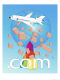 Dot Com, no.2 Giclee-trykk av Linda Braucht
