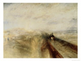 Rain, Steam, and Speed, the Great Western Railway, c.1844 Giclee Print by William Turner