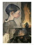 Profile of a Child Lámina giclée por Louis Anquetin
