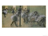 Danseuses En Repetition Giclee Print by Edgar Degas