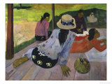 The Siesta Giclee Print by Paul Gauguin The Siesta Giclee Print by Paul Gauguin