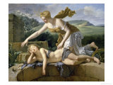 L'Enfant et La Fortune Giclee-trykk av Leon Bouillon