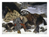 Episode de La Retraite de Russie Giclee-trykk av Joseph Fernand Boissard de Boisdenier