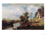 Platte River, c.1863 Giclee Print by Albert Bierstadt Platte River, c.1863 Giclee Print by Albert Bierstadt