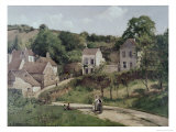 Route de campagne Reproduction procédé giclée par Camille Pissarro