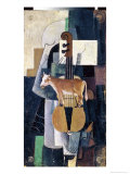 The Cow and the Violin reproduction procédé giclée par Kasimir Malevich