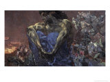 Demon Seated Giclée-Druck von Mikhail Aleksandrovich Vrubel