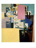 Lady by the Poster, c.1914 Giclee Print by Kasimir Malevich