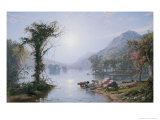 Lac d'automne Reproduction procédé giclée par Jasper Francis Cropsey