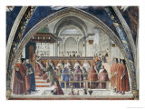 Confirmation of the Order of Saint Francis Giclee Print by Domenico Ghirlandaio