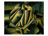 Face of a Peasant Girl, c.1912 Giclee Print by Kasimir Malevich