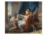 Sappho and Phaon Láminas por Jacques-Louis David Sappho and Phaon Láminas por Jacques-Louis David