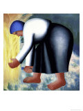 The Farmer's Wife, no.2 Giclee Print by Kasimir Malevich