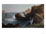 Picnic by the Sea Giclee Print by Thomas Hill