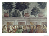 St. Peter Resurrects the Child of Theophilus Giclée-tryk af Masaccio St. Peter Resurrects the Child of Theophilus Giclée-tryk af Masaccio
