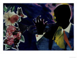 Floral Arrangement Giclee Print by Gil Mayers