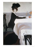 Desayuno Lámina giclée por Leon Bakst