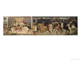 Story of Alatiel, on Horseback and at a Banque Giclee Print by Master Of Jarves Cassoni 