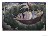 Detail Story of St. Nicola Di Bari Giclée-tryk af Lorenzo Monaco Detail Story of St. Nicola Di Bari Giclée-tryk af Lorenzo Monaco