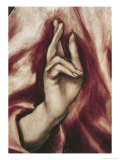 Detail of the Redeemer Giclee Print by El Greco 