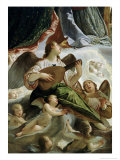 Trinity with Saints Ursula and Margaret Giclée-Druck von Antonio Maria Vianino