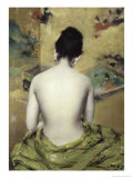 Back of Nude Giclee Print by William Merritt Chase