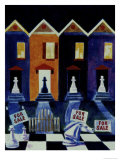 White Flight Giclee Print by Gil Mayers