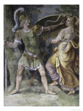Thetis Arming Achilles reproduction procédé giclée par Giulio Romano