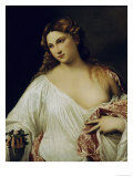 Flora Giclee Print by Titian (Tiziano Vecelli) 