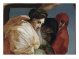Detail of The Descent from the Cross Giclee Print by Rosso Fiorentino (Battista di Jacopo) 