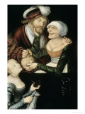 Procuress, c.1530 Giclee Print by Lucas Cranach the Elder