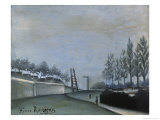 Fortification: Porte de Vanves, Paris, c.1909 reproduction procédé giclée par Henri Rousseau