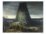 Tower of Babel Giclee Print by Pieter Bruegel the Elder